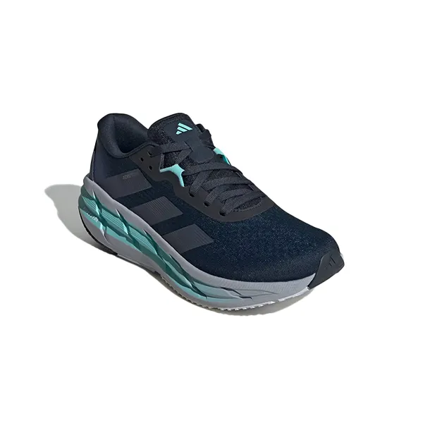 ADIDAS ADISTAR 3 M RUNNING SHOES FOR MEN, AURORA INK & FLASH AQUA