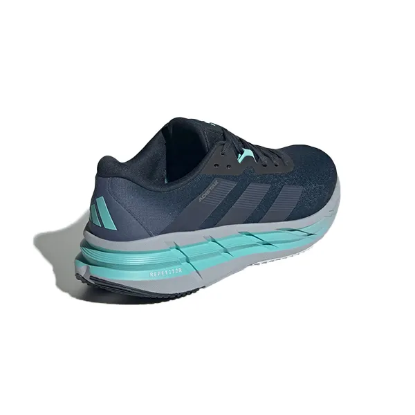 ADIDAS ADISTAR 3 M RUNNING SHOES FOR MEN, AURORA INK & FLASH AQUA