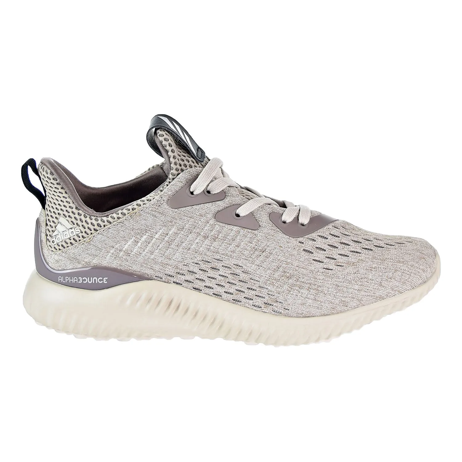 Adidas Alphabounce EM J Big Kid's Running Shoes Tecear/Core Brown