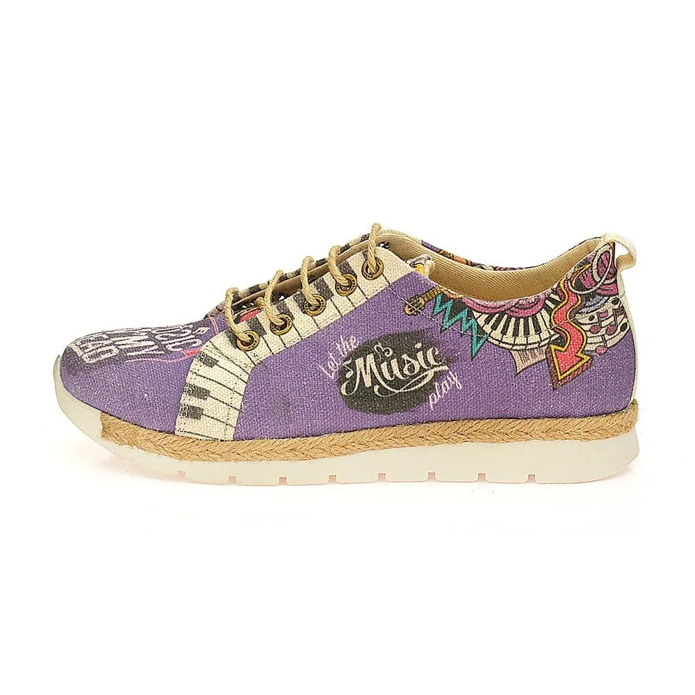 Admiration of Music Sneaker Shoes SHR101