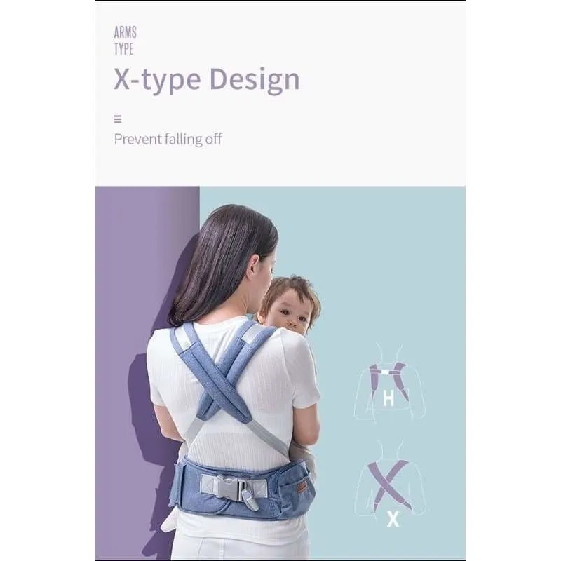 All-in-One Baby Breathable Carrier: Ergonomic &amp; Comfortable Baby wearing Solution