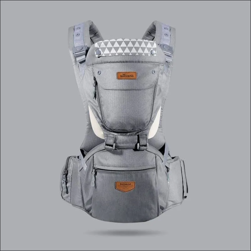 All-in-One Baby Breathable Carrier: Ergonomic &amp; Comfortable Baby wearing Solution