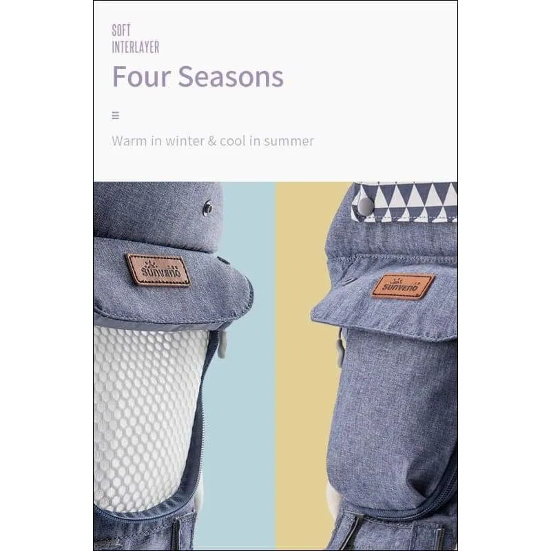 All-in-One Baby Breathable Carrier: Ergonomic &amp; Comfortable Baby wearing Solution