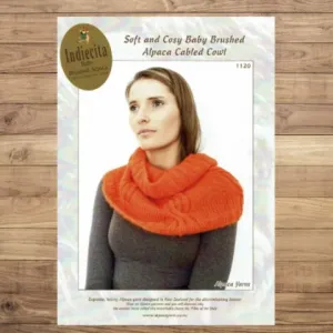 Alpaca Yarns Indiecita 1120 -  Cabled Cowl