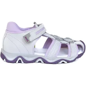 ART purple older girls arch support sandals