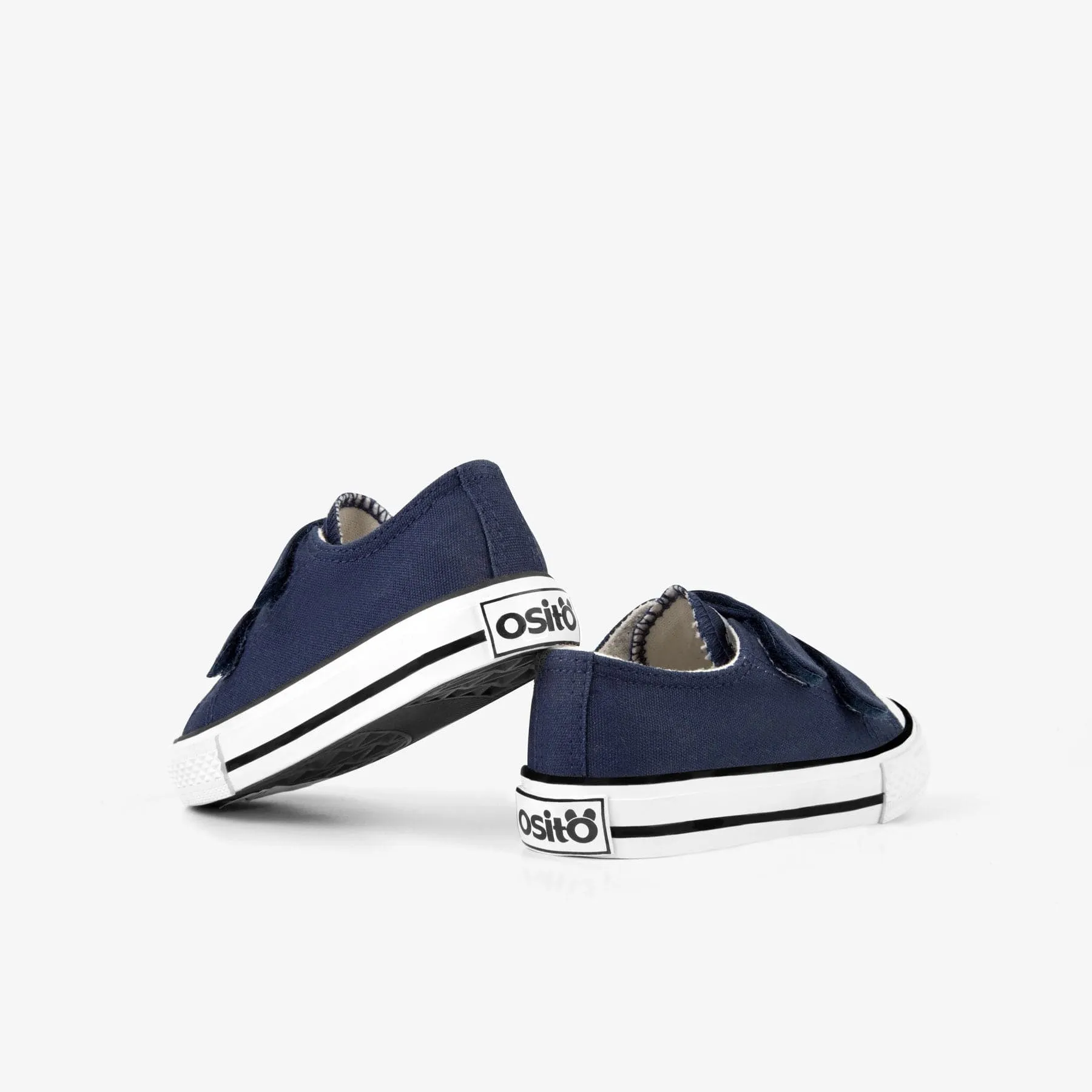 Baby's Navy Canvas Sneakers