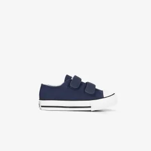Baby's Navy Canvas Sneakers