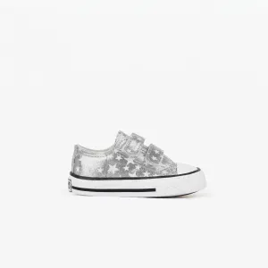 Baby's Silver Stars Sneakers