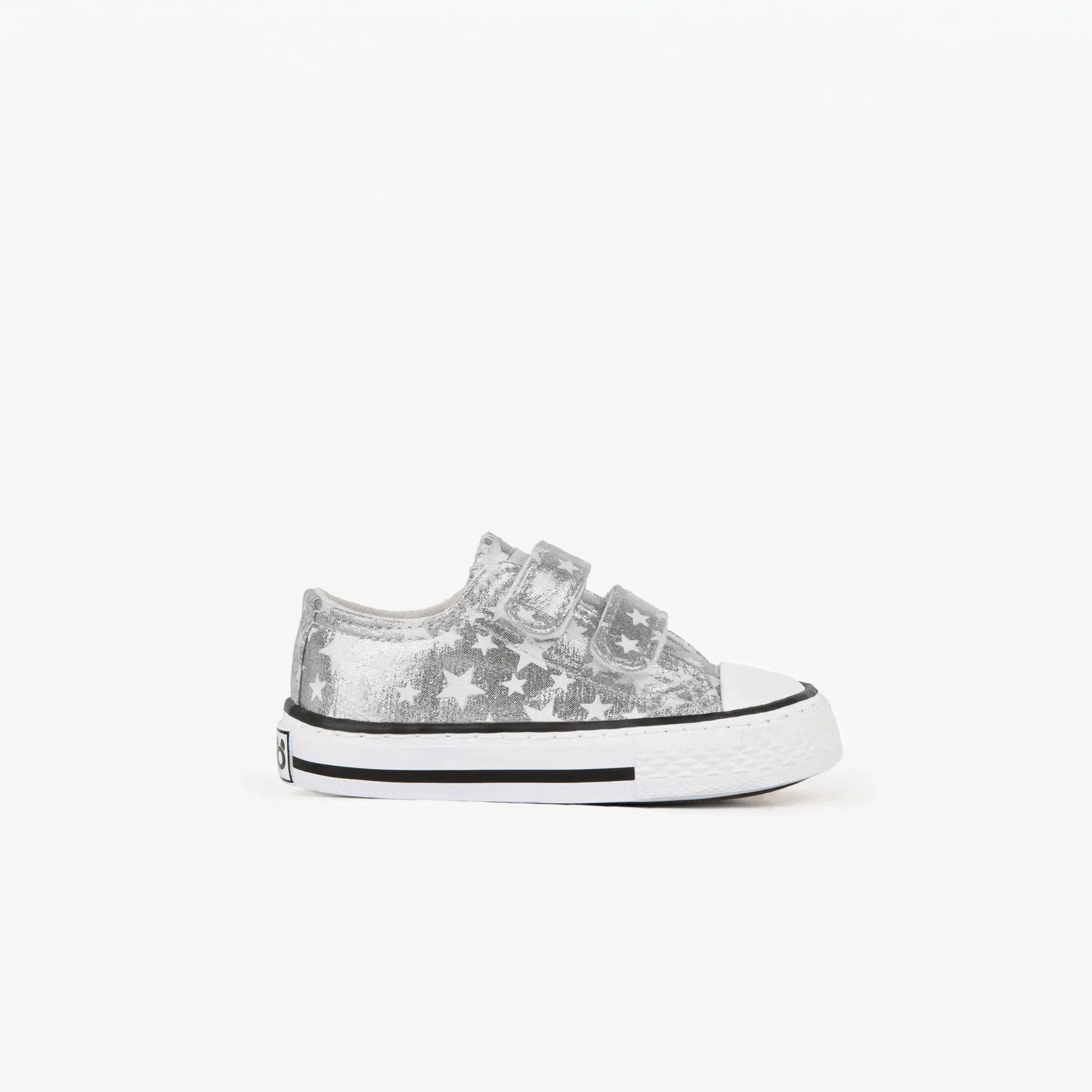 Baby's Silver Stars Sneakers