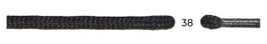 Barth Round Laces (5mm/150cm)(Black)