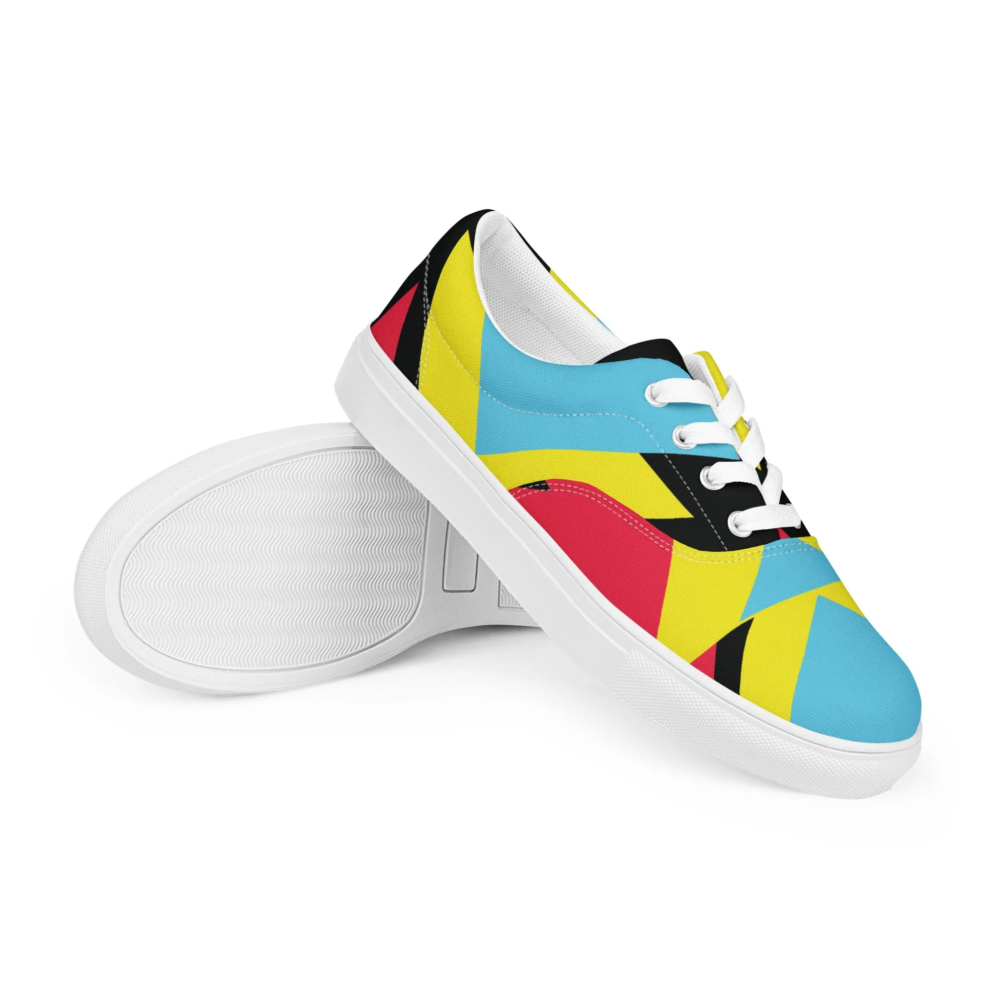 BE BRAVE Women’s Lace-Up Canvas Shoes