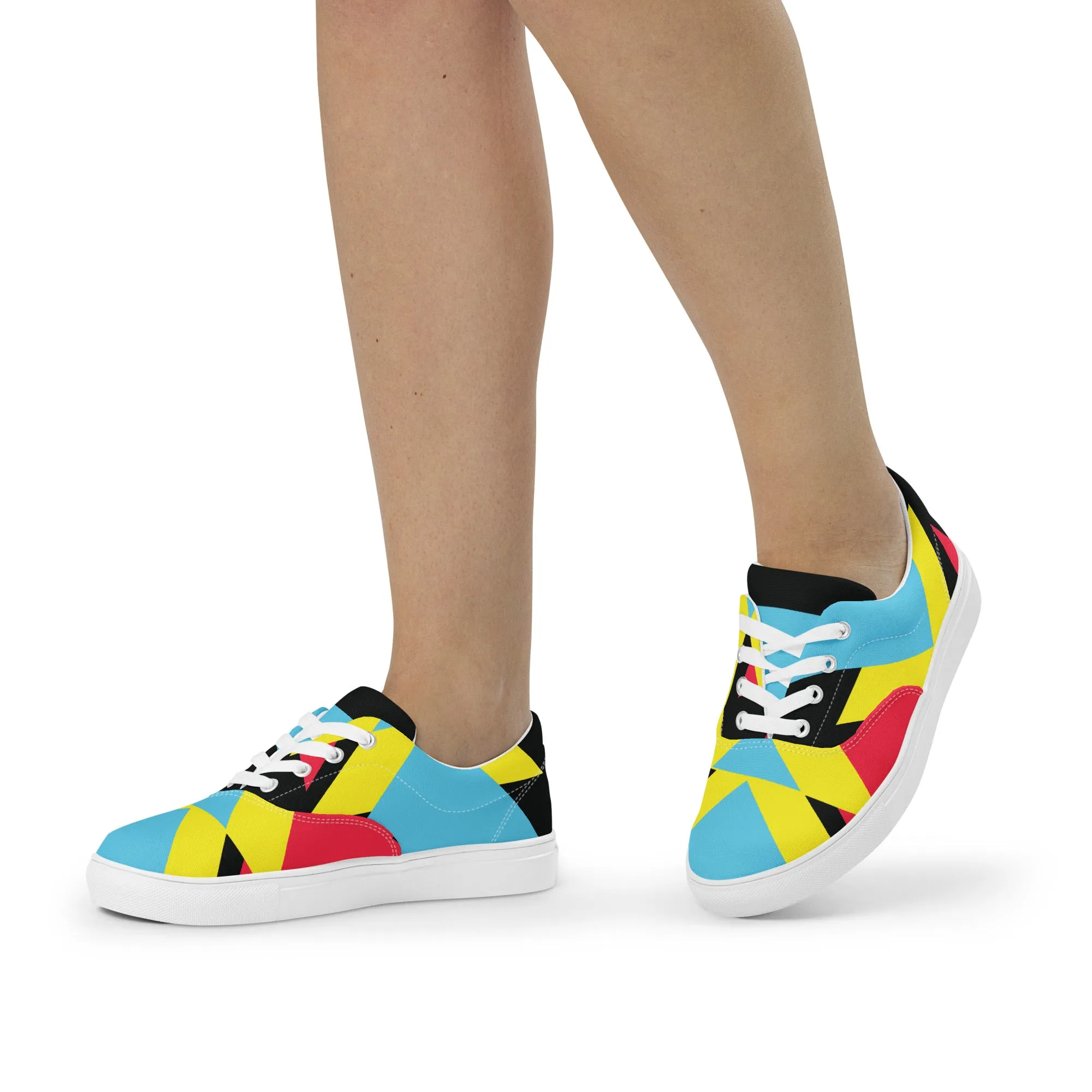 BE BRAVE Women’s Lace-Up Canvas Shoes