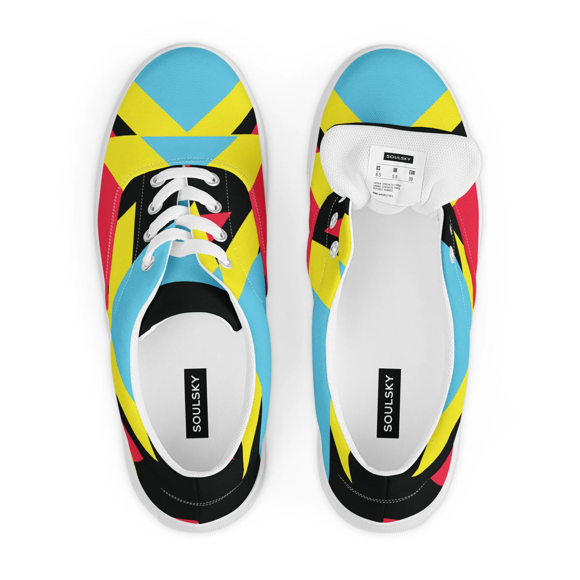 BE BRAVE Women’s Lace-Up Canvas Shoes