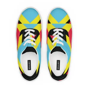 BE BRAVE Women’s Lace-Up Canvas Shoes