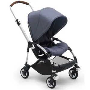 Bee5 Complete Stroller – Aluminum/Blue Melange