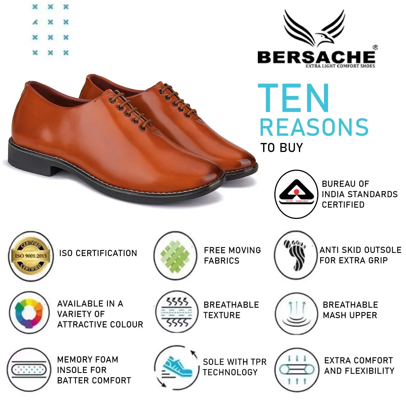 Bersache Sneaker, Loafers ,Casual with extra comfort sneakers for Men 9102 (Brown)