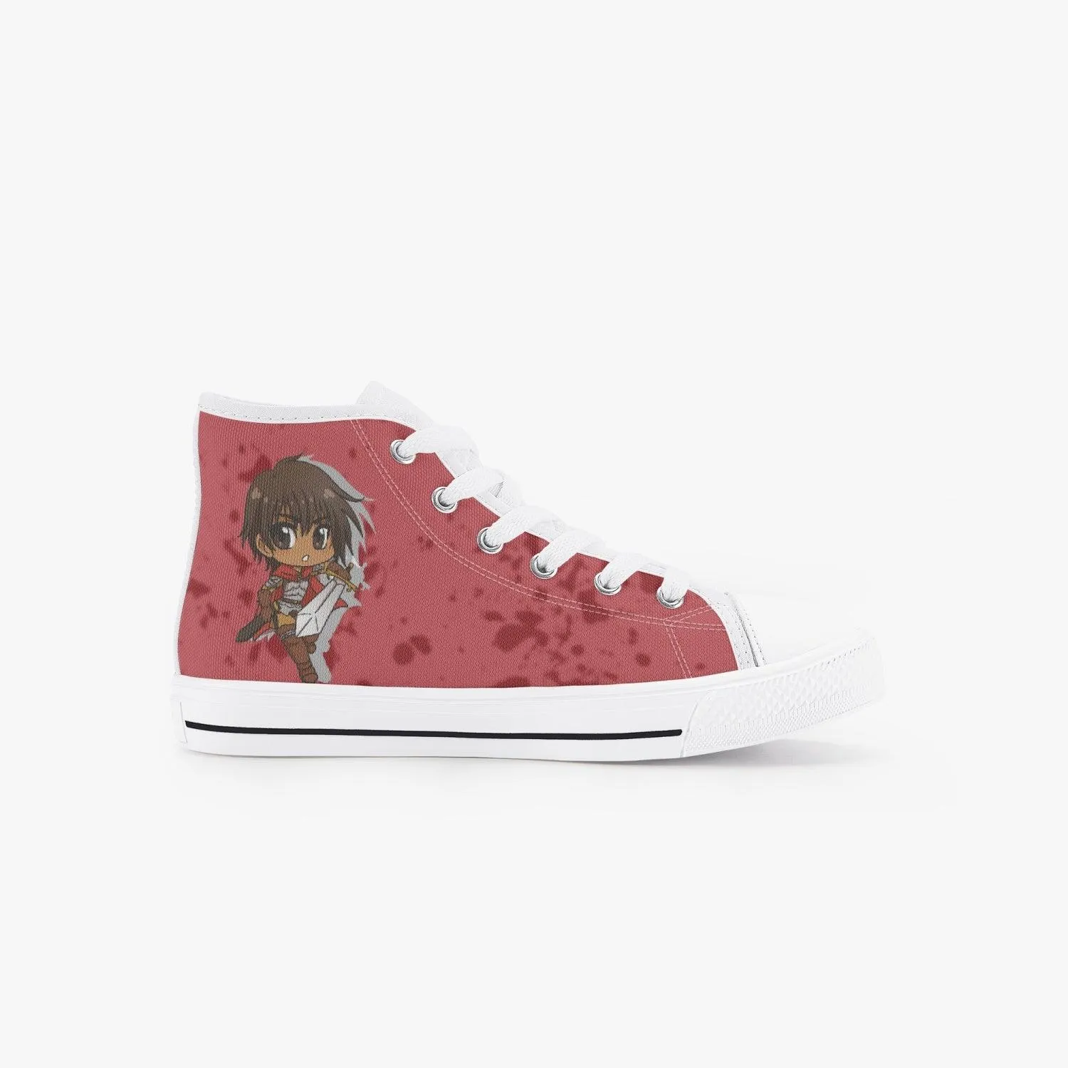 Berserk Casca Kids A-Star High Anime Shoes