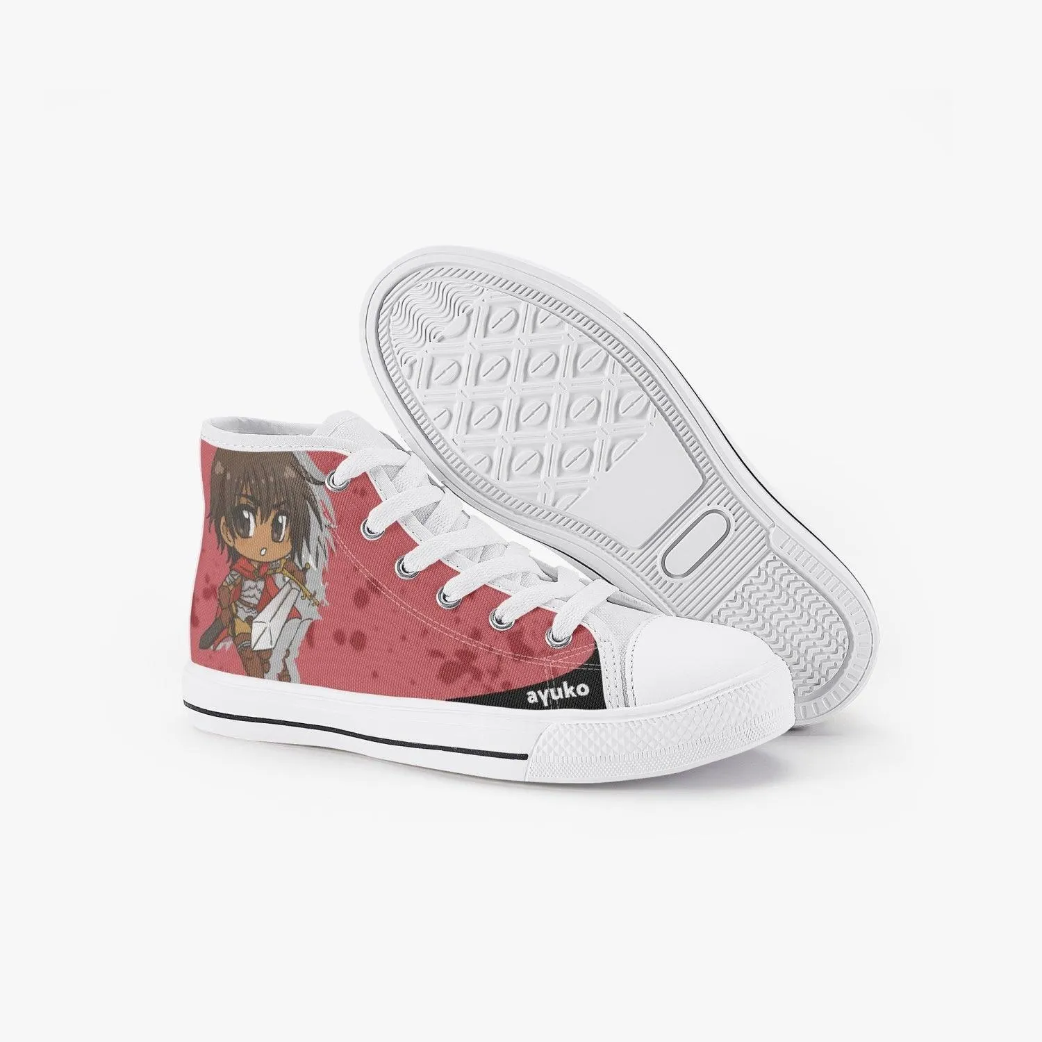 Berserk Casca Kids A-Star High Anime Shoes