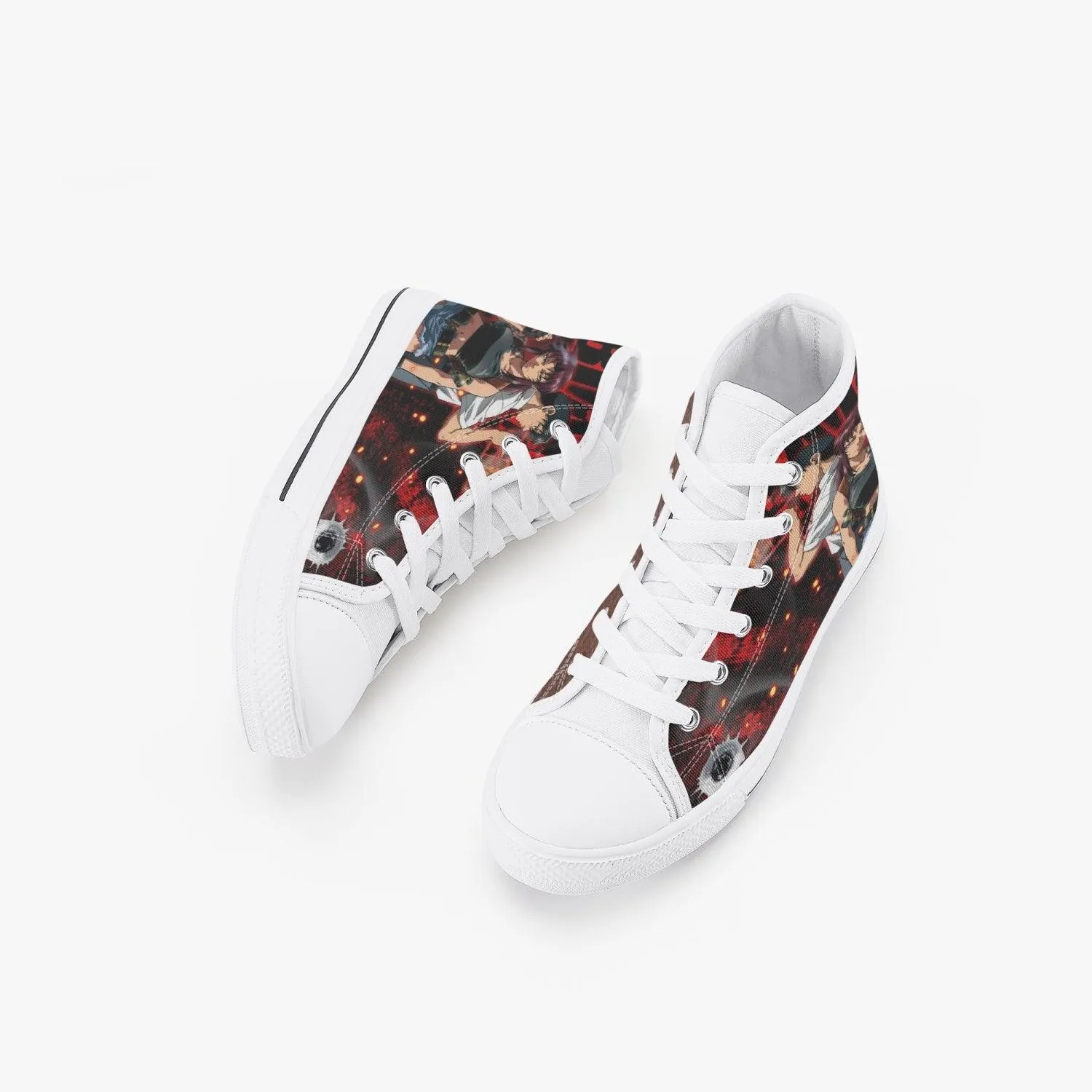 Black Lagoon Revy & Rock Kid’s A-Star Mid Anime Shoes