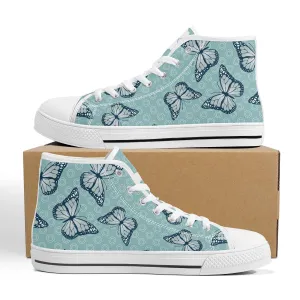 Blue Butterfly Eisen High Tops