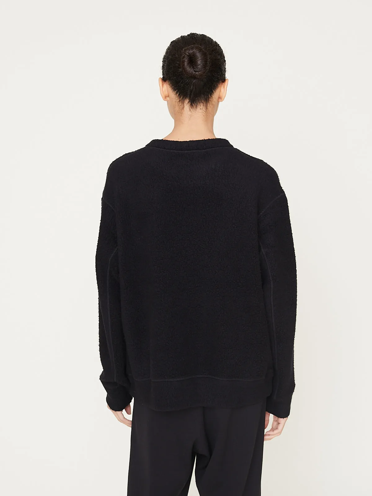 Bulky Sweatshirt in Black