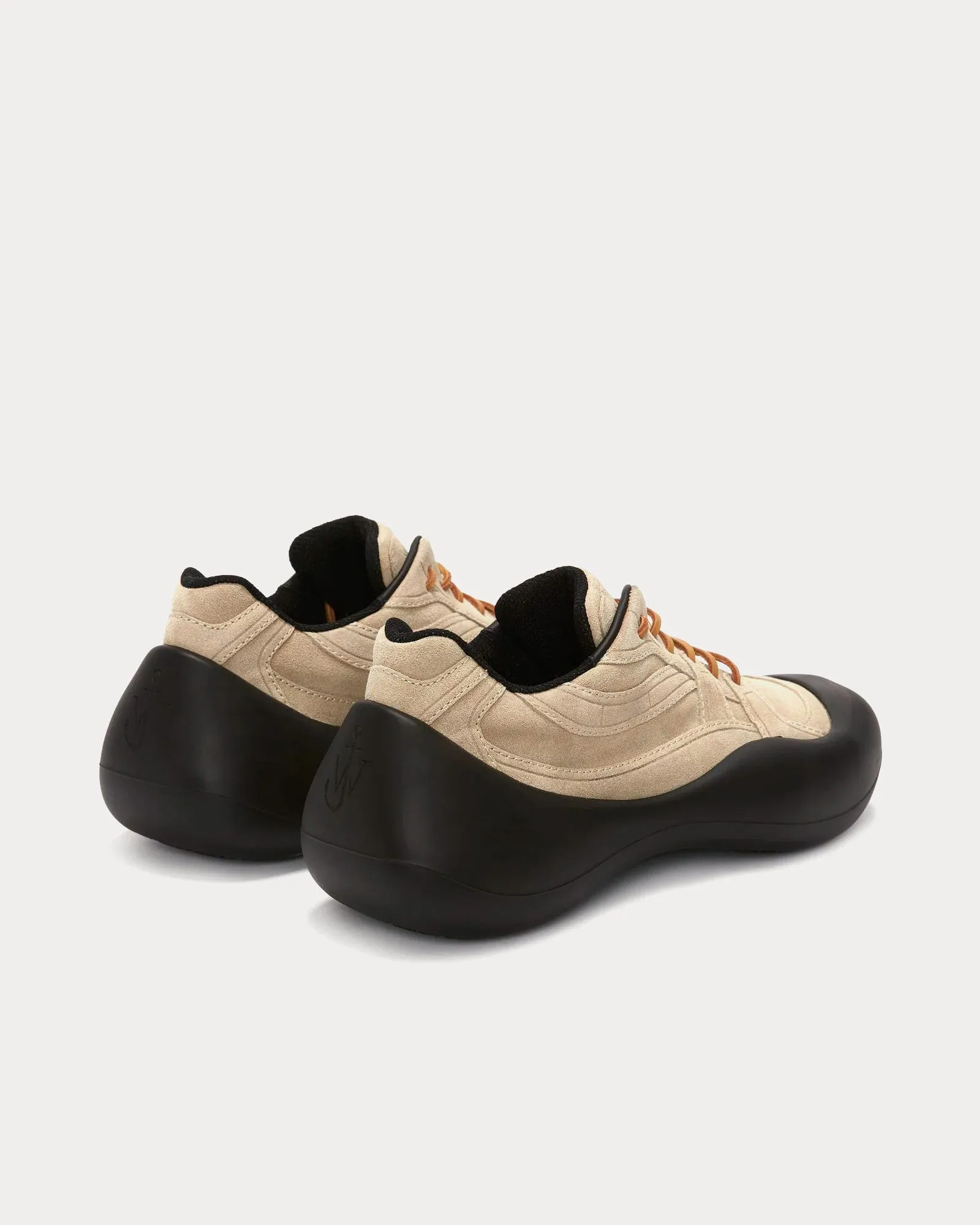 Bumper-Hike Suede Beige Low Top Sneakers
