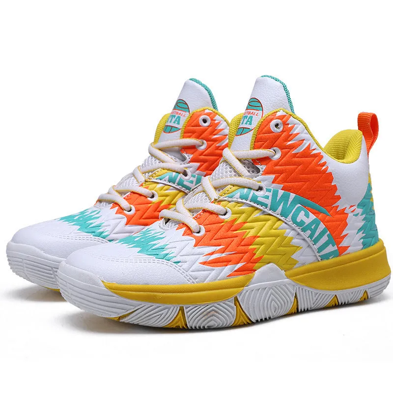 Camouflage Children's High-top Sneakers Outdoor Sports Shoes Actual Basketball