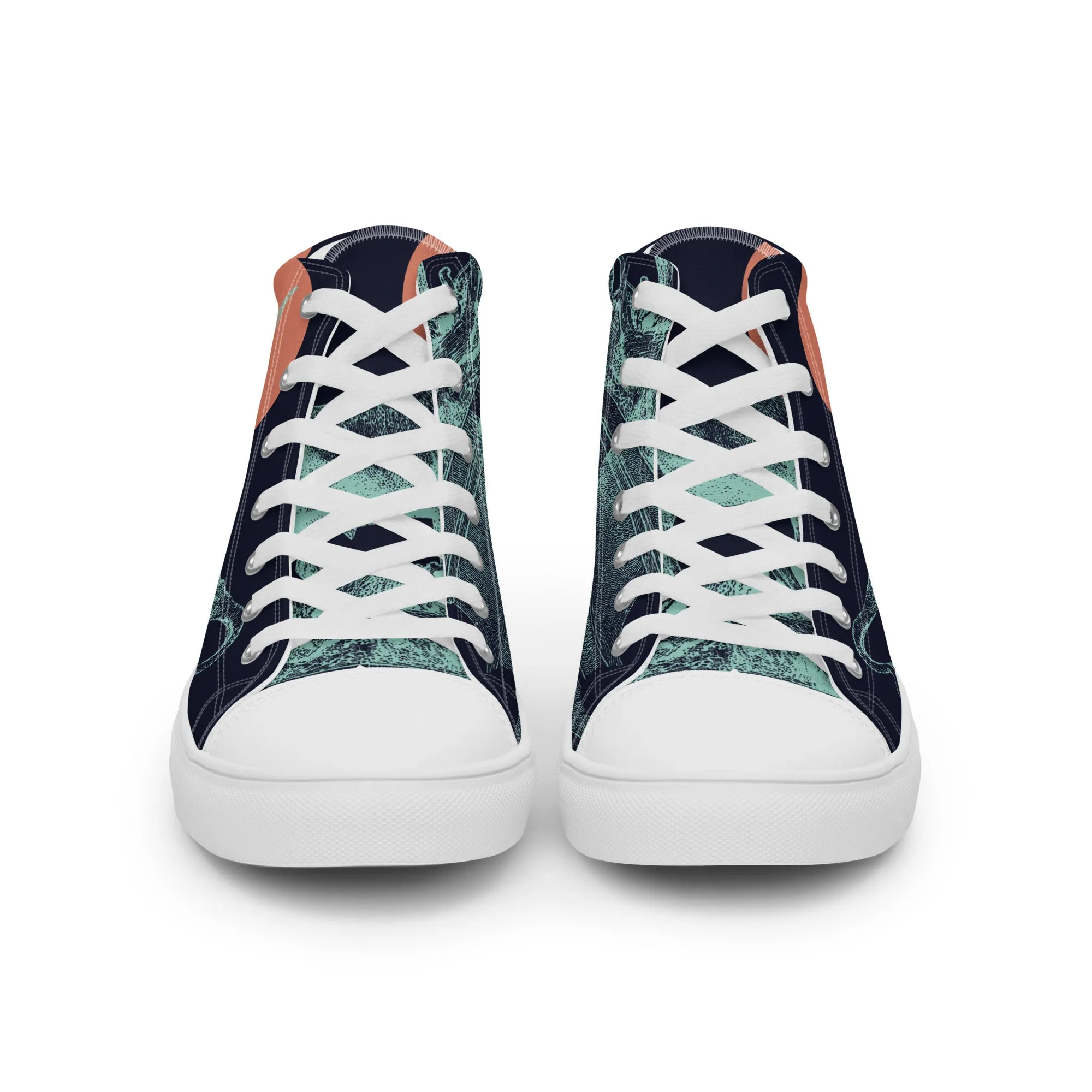 CARPE DIEM Men’s High Top Canvas Shoes