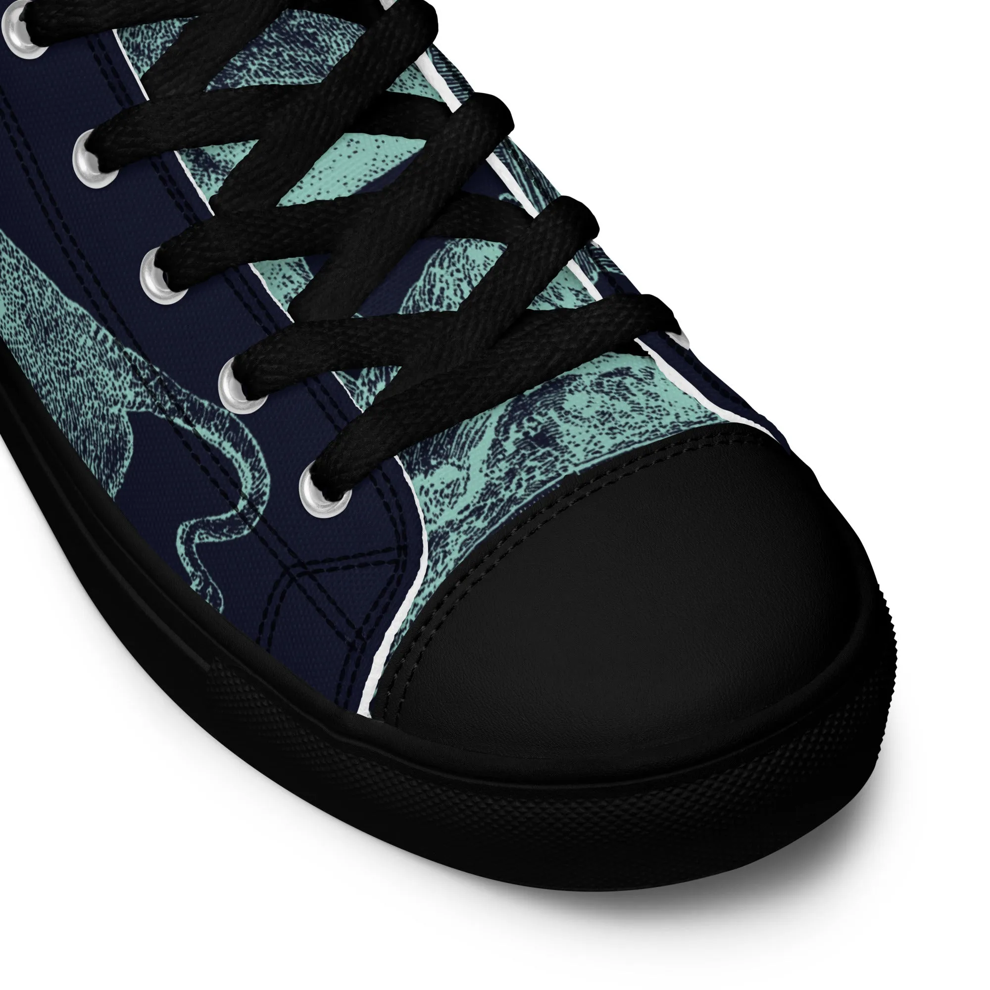 CARPE DIEM Men’s High Top Canvas Shoes