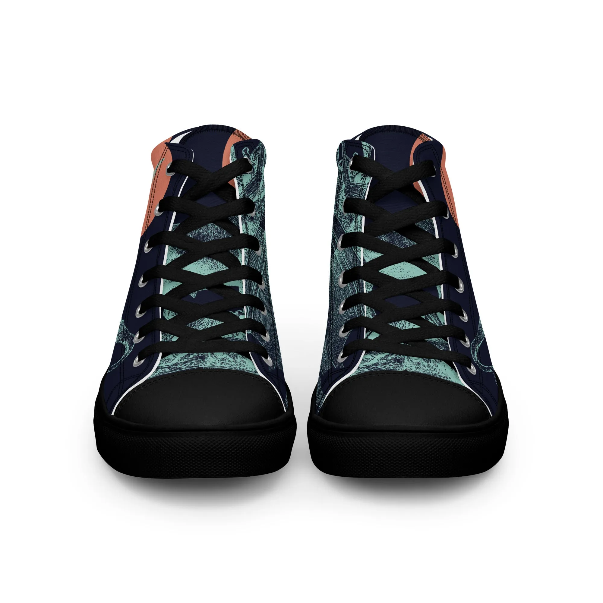 CARPE DIEM Men’s High Top Canvas Shoes