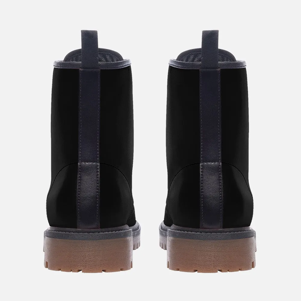 Casual Leather Lightweight boots MT - Black