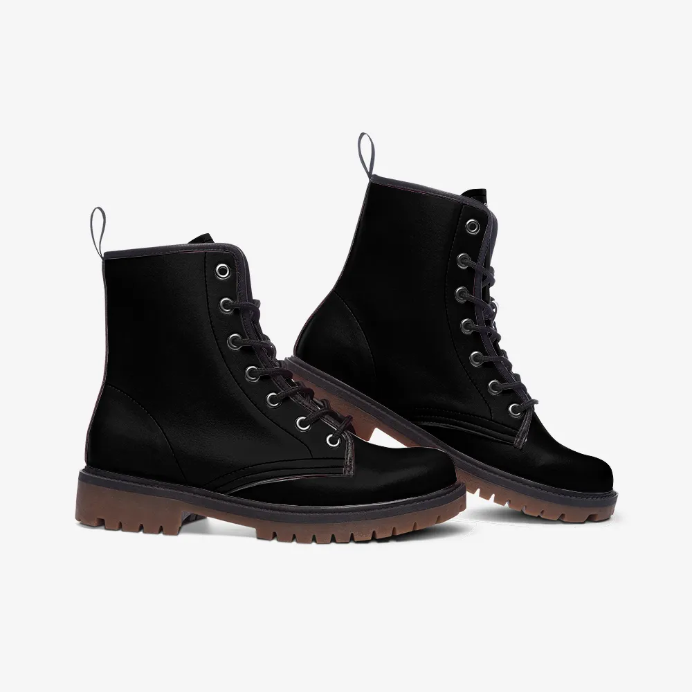 Casual Leather Lightweight boots MT - Black