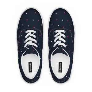 CELEBRATE GOOD TIMES Women’s Lace-Up Canvas Shoes
