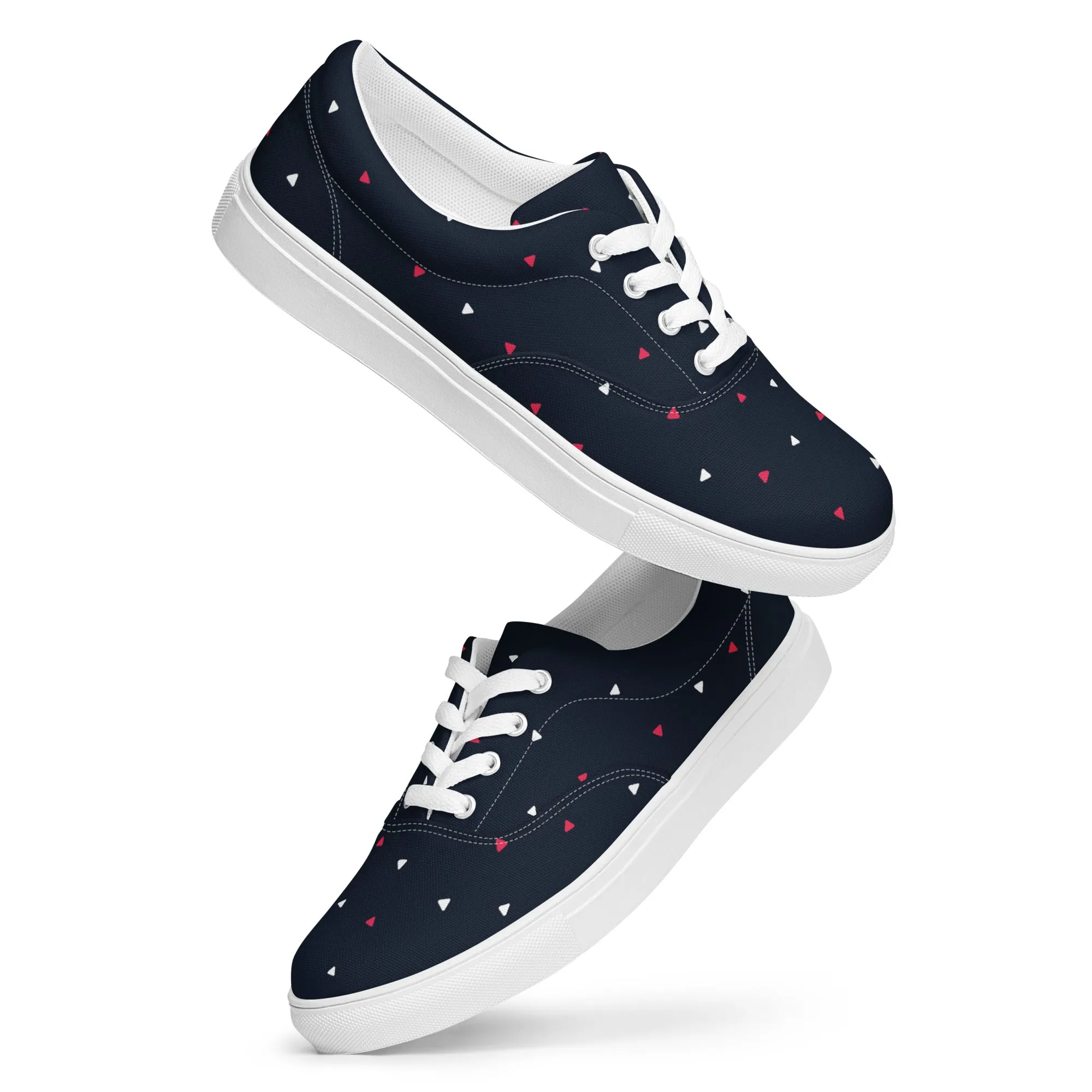 CELEBRATE GOOD TIMES Women’s Lace-Up Canvas Shoes