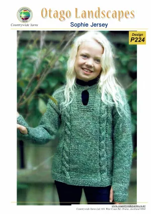 Countrywide 224   Otago Landscapes Girls Sohie Jersey 14 Ply