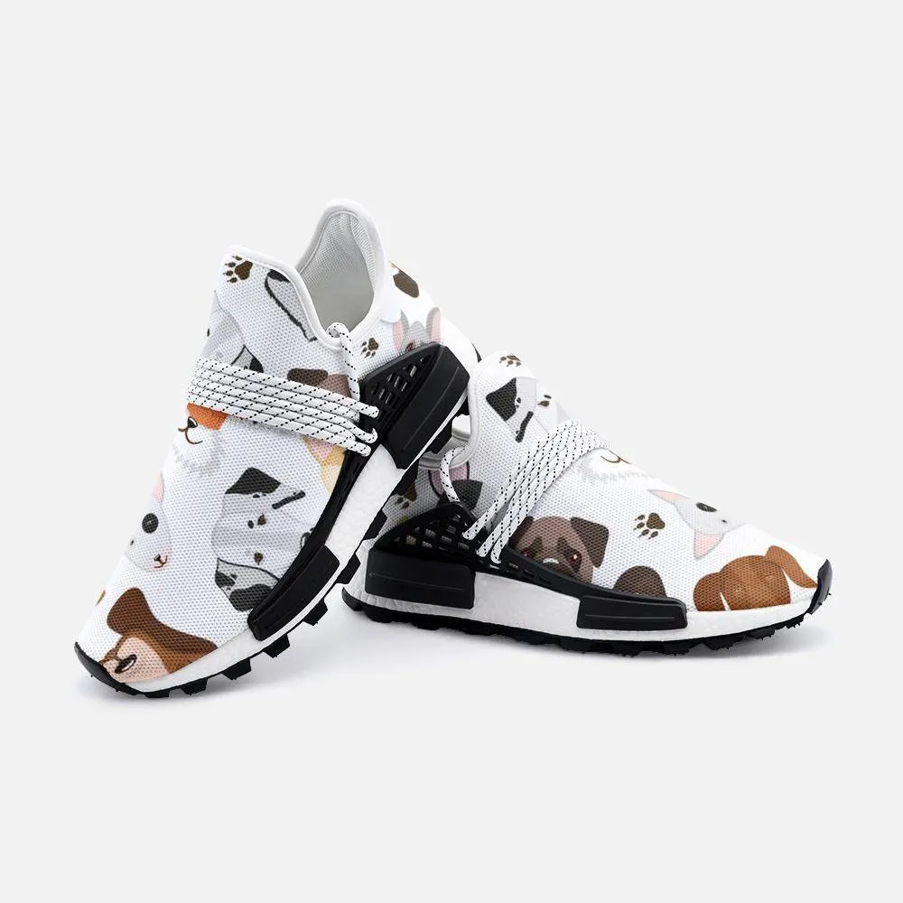 Cute Puppy Unisex Lightweight Custom shoes