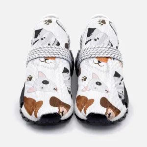 Cute Puppy Unisex Lightweight Custom shoes