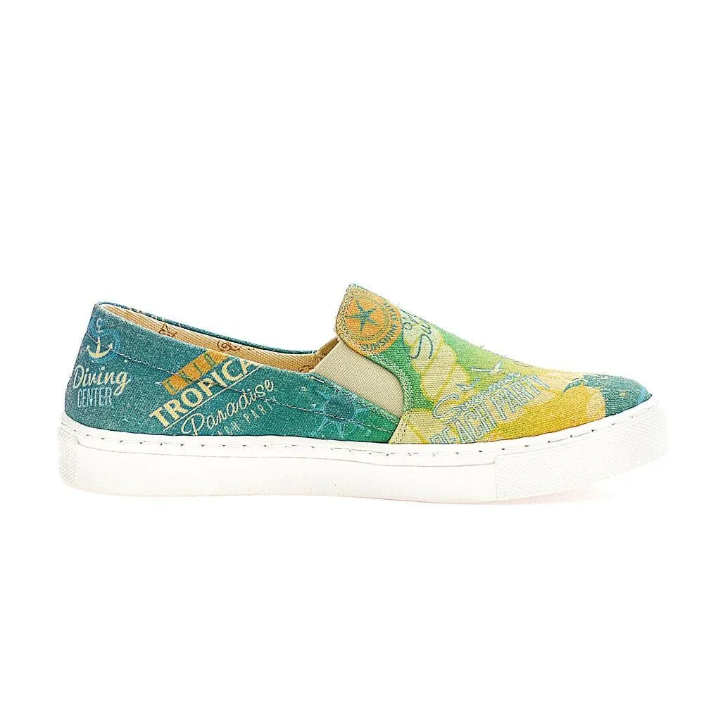 Diving Center Slip on Sneakers Shoes VN4404