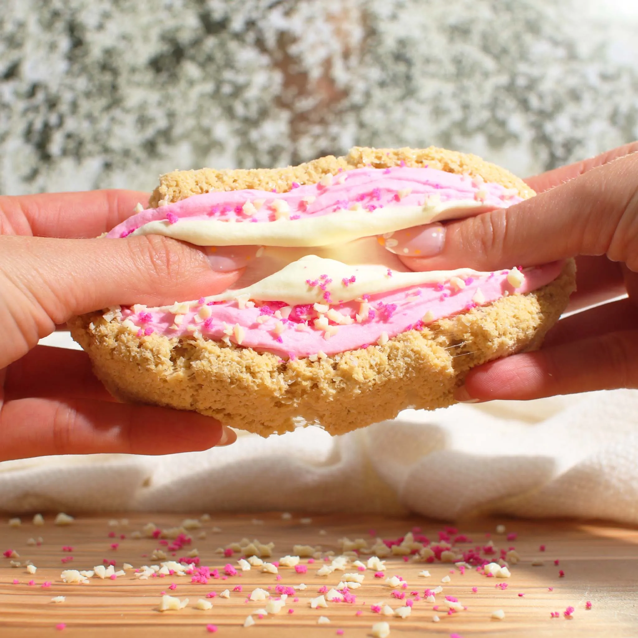 DIY Slime - Raspberry Crunch Tart