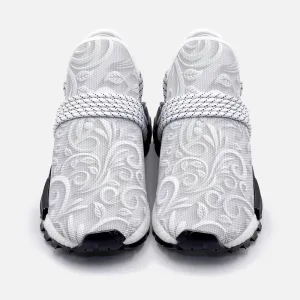 floral 3d seamless pattern background Unisex Lightweight Custom shoes
