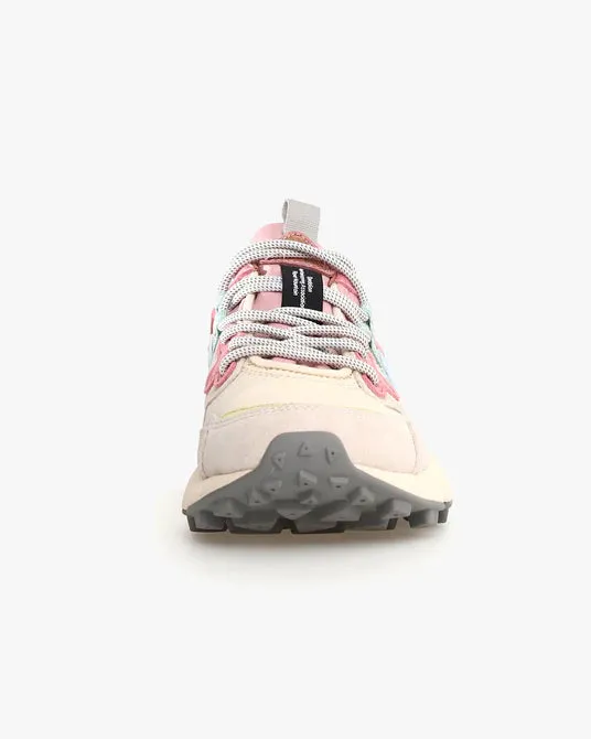 FLOWER MOUNTAIN | Yamano 3 Suede/Nylon Sneakers | Light Brown-Beige