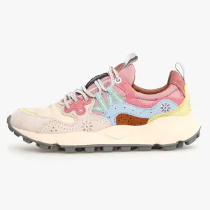 FLOWER MOUNTAIN | Yamano 3 Suede/Nylon Sneakers | Light Brown-Beige