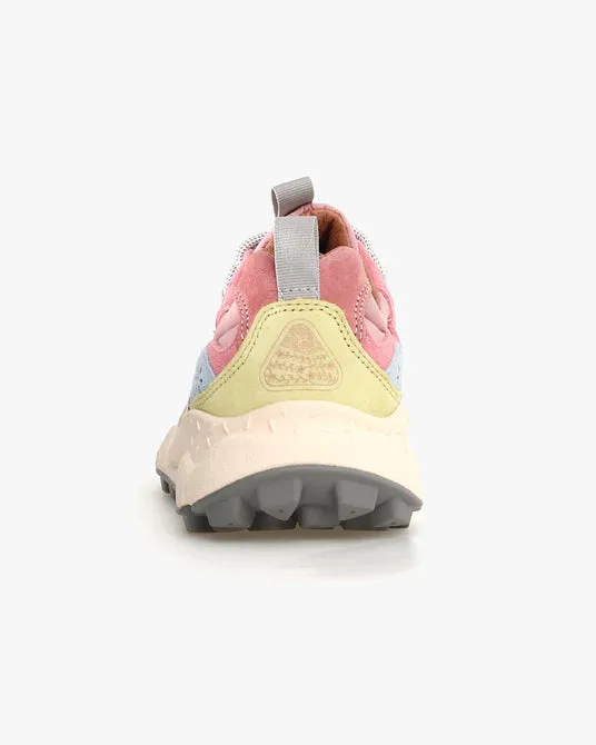 FLOWER MOUNTAIN | Yamano 3 Suede/Nylon Sneakers | Light Brown-Beige