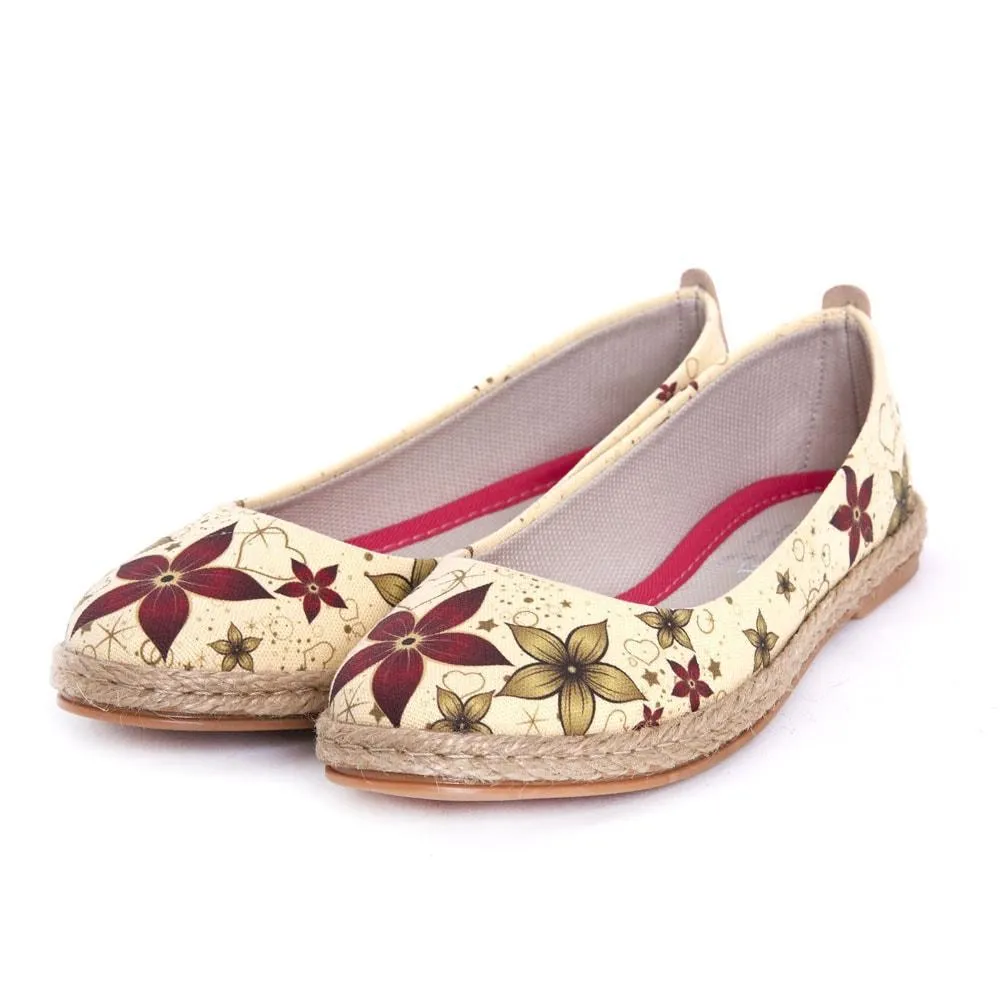 Flowers Ballerinas Shoes FBR1203
