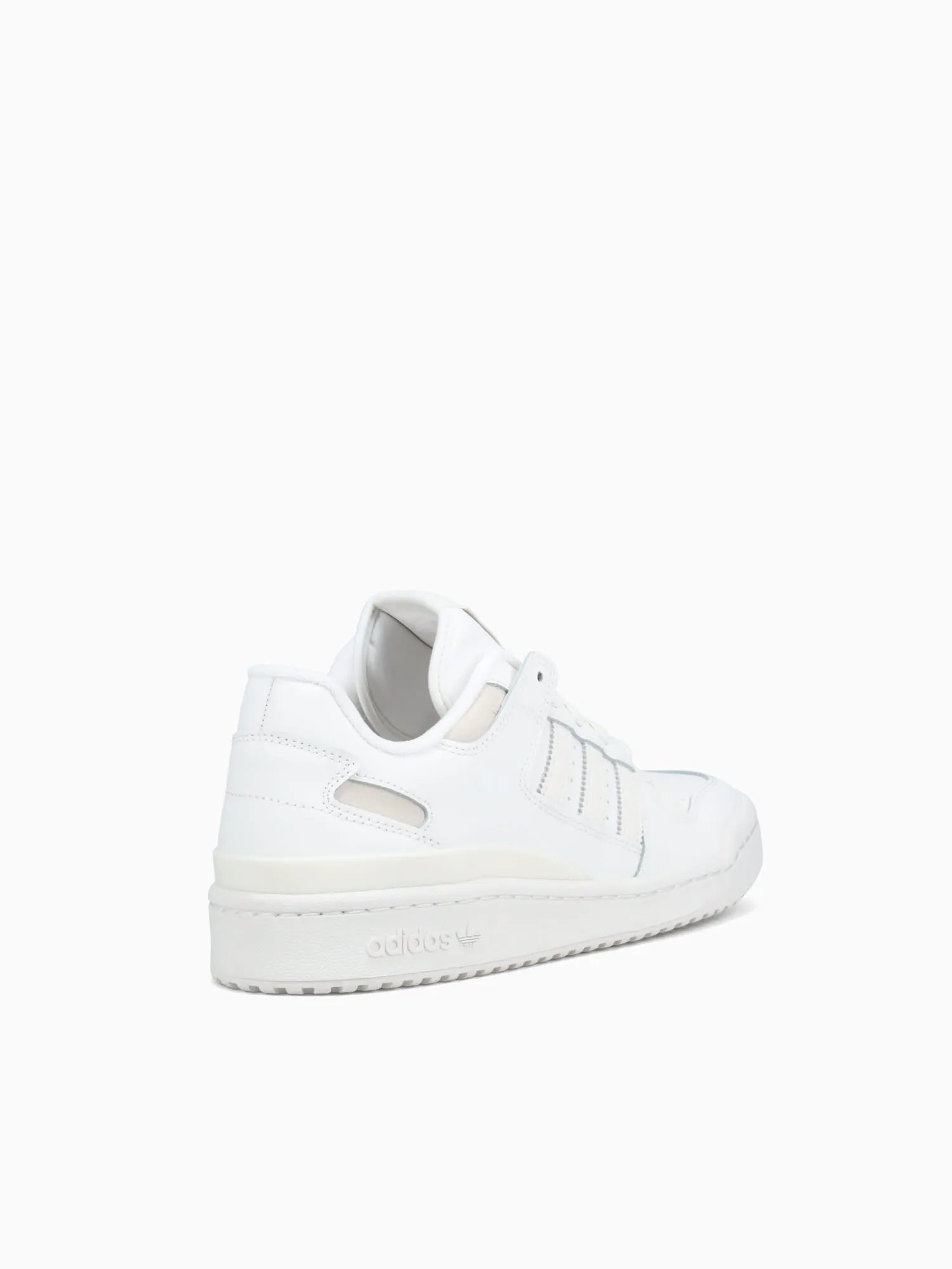 Forum Low White Grey leather