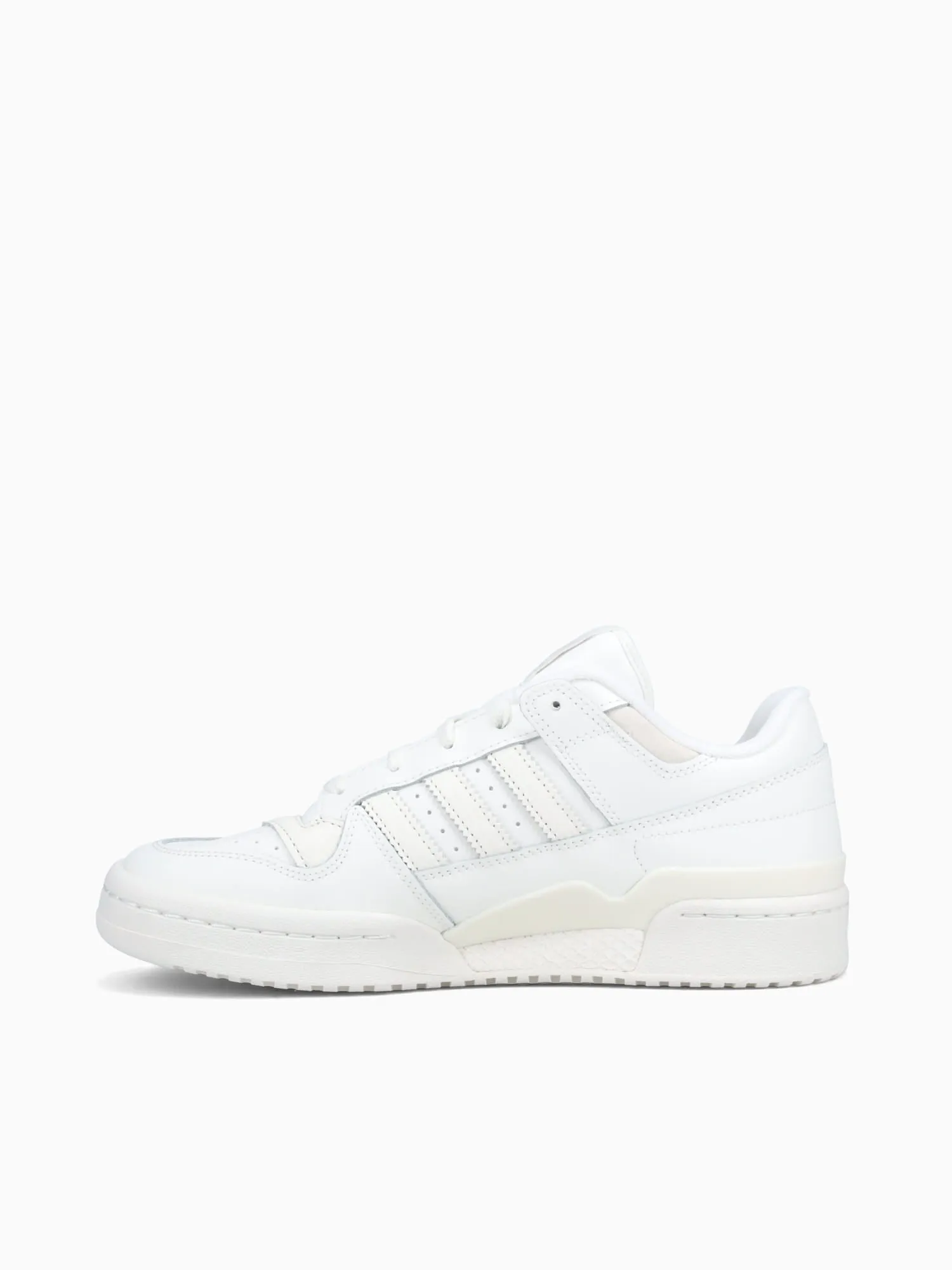 Forum Low White Grey leather