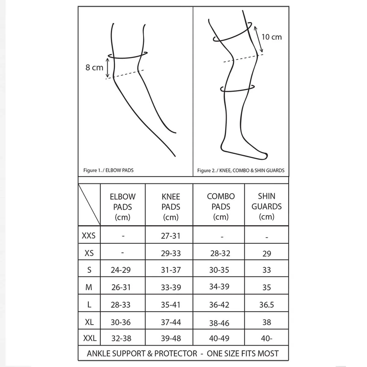 Gain Protection Stealth Knee Pads