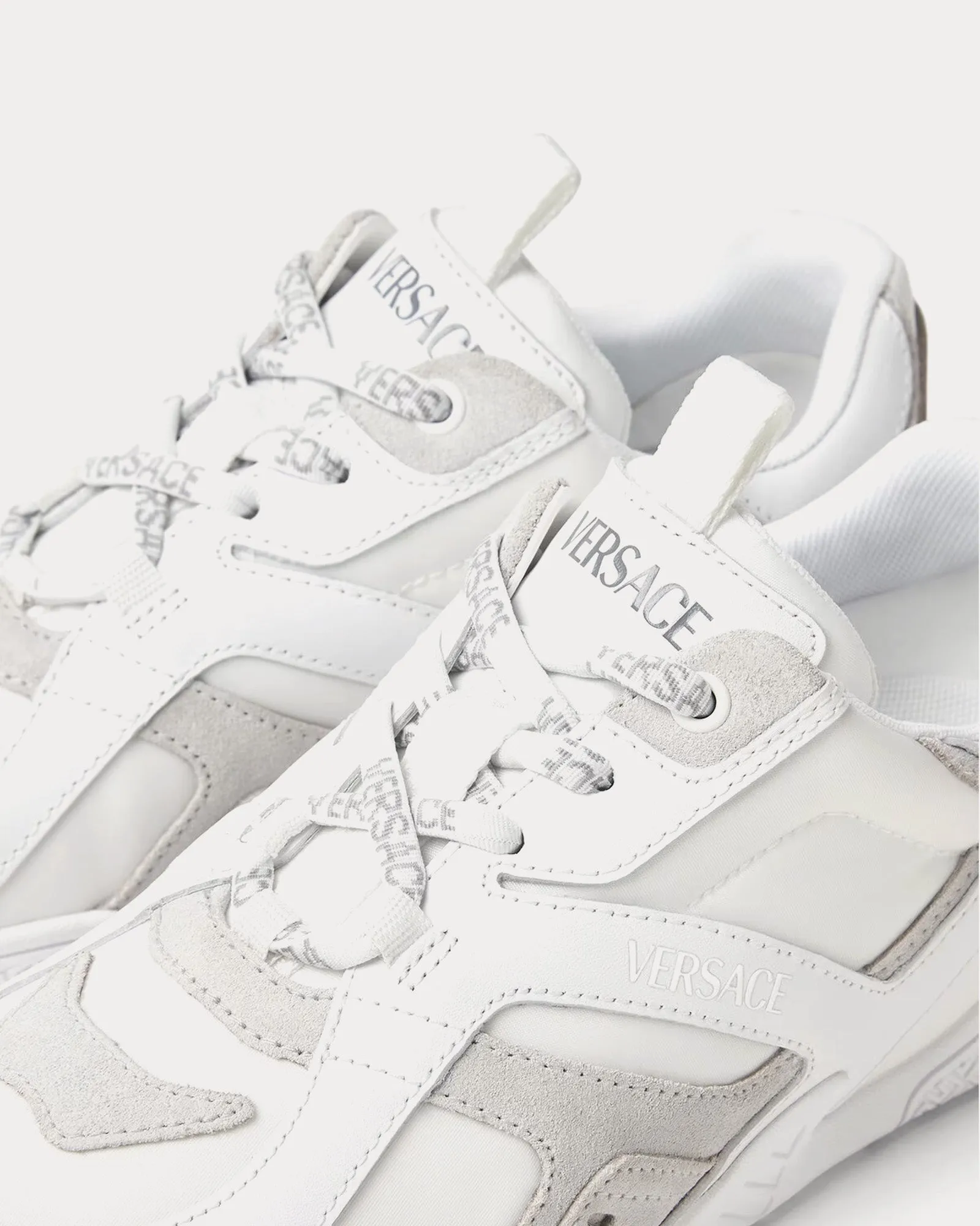 Galaxia White Low Top Sneakers