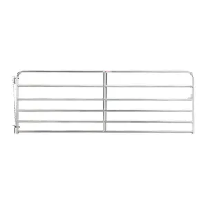 Galvanized Metal Horse and Livestock Gate