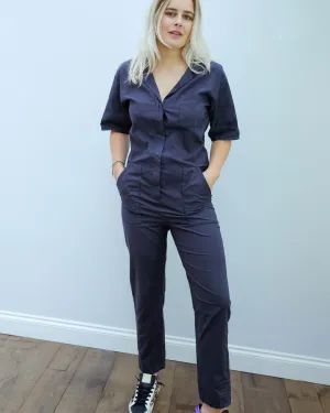 H Popi jumpsuit in charcoal